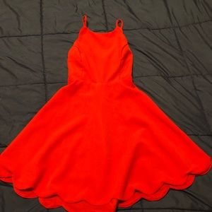 Lulus red dress